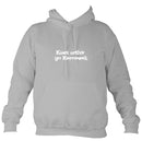 Speak to me in Cornish Hoodie-Hoodie-Heather grey-Mudchutney