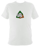 Irish Coloured Celtic Knot T-shirt - T-shirt - White - Mudchutney