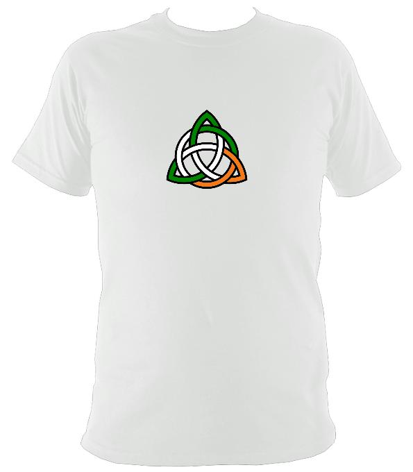 Irish Coloured Celtic Knot T-shirt - T-shirt - White - Mudchutney