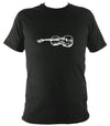 Fiddle Sketch T-Shirt - T-shirt - Forest - Mudchutney