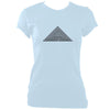 update alt-text with template Labrynth Fitted T-Shirt - T-shirt - Light Blue - Mudchutney