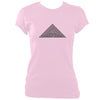 Labrynth Fitted T-Shirt - T-shirt - Light Pink - Mudchutney