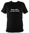 Speak to me in Cornish T-Shirt - T-shirt - Black - Mudchutney