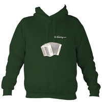 Castagnari Tommy Melodeon Hoodie-Hoodie-Bottle green-Mudchutney