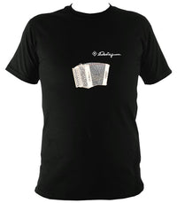 Castagnari Lilly Melodeon T-Shirt - T-shirt - Black - Mudchutney