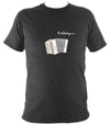 Castagnari Lilly Melodeon T-Shirt - T-shirt - Dark Heather - Mudchutney