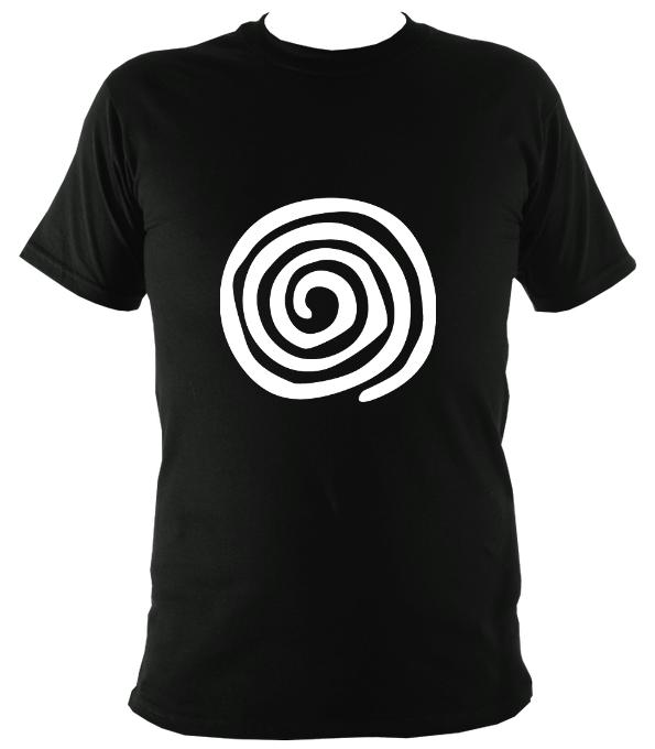 Spiral T-Shirt - T-shirt - Black - Mudchutney