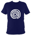 Spiral T-Shirt - T-shirt - Navy - Mudchutney