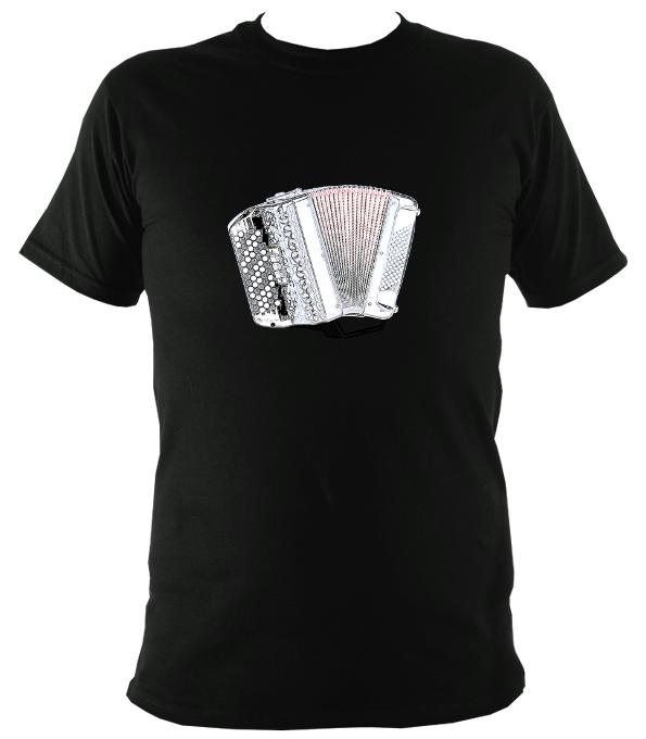 Chromatic Button Accordion T-Shirt