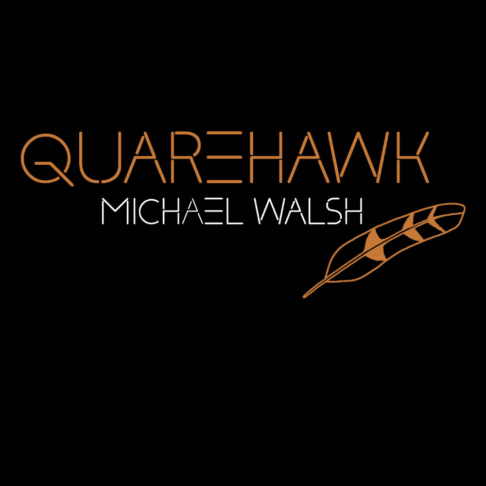 Michael Walsh "Quarehawk" Ladies Fitted T-shirt