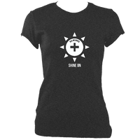 Reg Meuross "Shine On" Ladies Fitted T-shirt