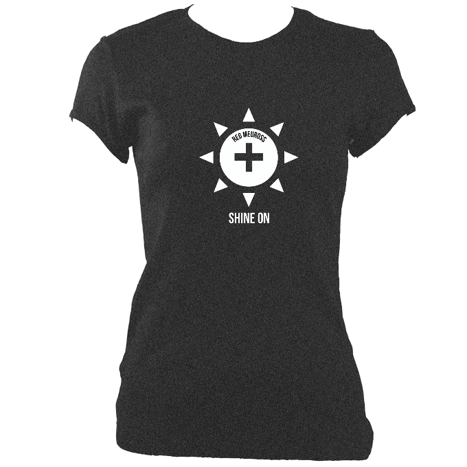 Reg Meuross "Shine On" Ladies Fitted T-shirt