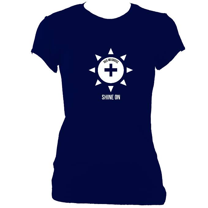 Reg Meuross "Shine On" Ladies Fitted T-shirt