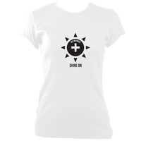 Reg Meuross "Shine On" Ladies Fitted T-shirt