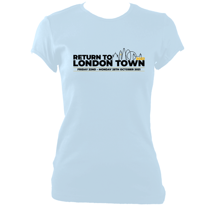 Return to London Town Festival 2021 Women's Fitted T-shirt