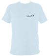 Saltarelle Logo T-shirt - T-shirt - Light Blue - Mudchutney
