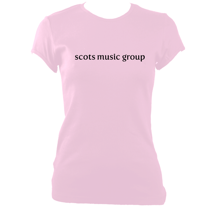 Scots Music Group "Long Logo" Womens Fitted T-shirt