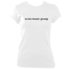 Scots Music Group "Long Logo" Womens Fitted T-shirt
