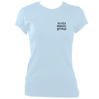 Scots Music Group "Small Logo" Womens Fitted T-shirt