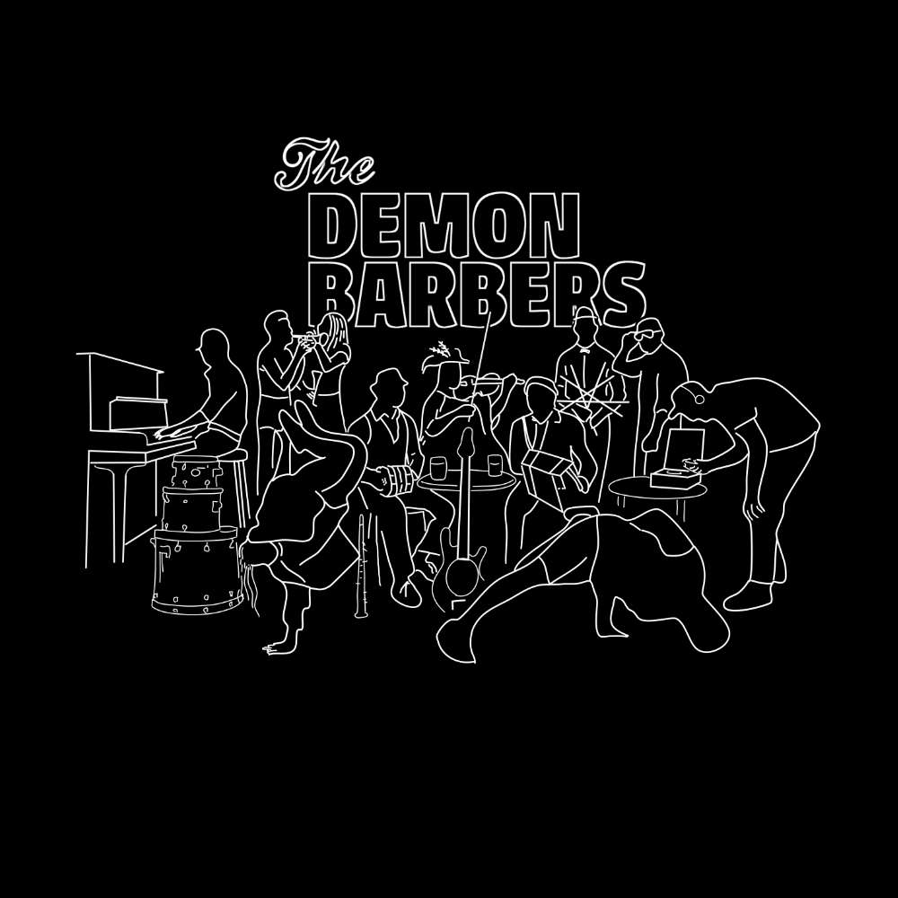 The Demon Barbers XL T-shirt