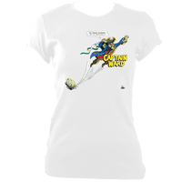 The Demon Barbers "Captain Ward" Ladies Fitted T-shirt
