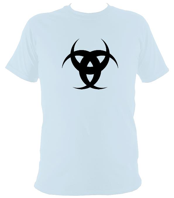 Tribal 3 Moons T-Shirt - T-shirt - Light Blue - Mudchutney