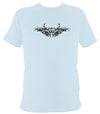 Tribal Bull T-shirt - T-shirt - Light Blue - Mudchutney