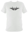 Tribal Bull T-shirt - T-shirt - White - Mudchutney