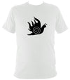 Dragon Snail T-shirt - T-shirt - White - Mudchutney