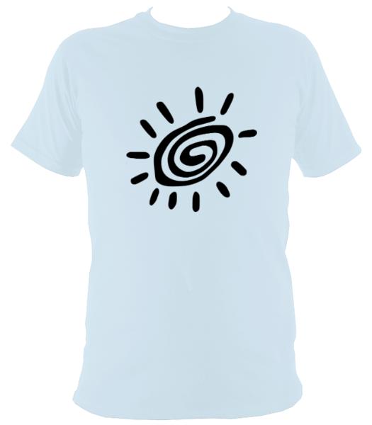 Tribal Eye T-shirt - T-shirt - Light Blue - Mudchutney