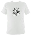 Tribal Sun T-shirt - T-shirt - White - Mudchutney