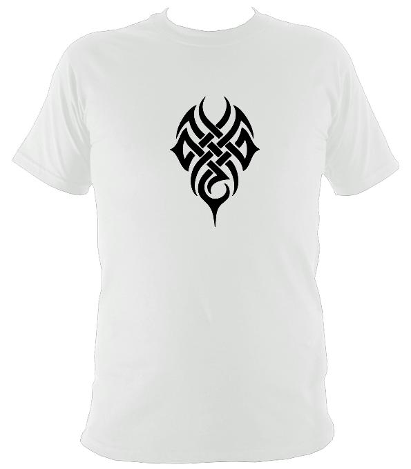 Woven Tribal Tattoo T-shirt - T-shirt - White - Mudchutney
