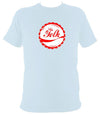 Enjoy Folk Music T-shirt - T-shirt - Light Blue - Mudchutney
