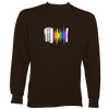 Rainbow Sound Wave Melodeon Sweatshirt