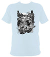 Cambridge Folk Festival - Design 5 - T-shirt - T-shirt - Light Blue - Mudchutney
