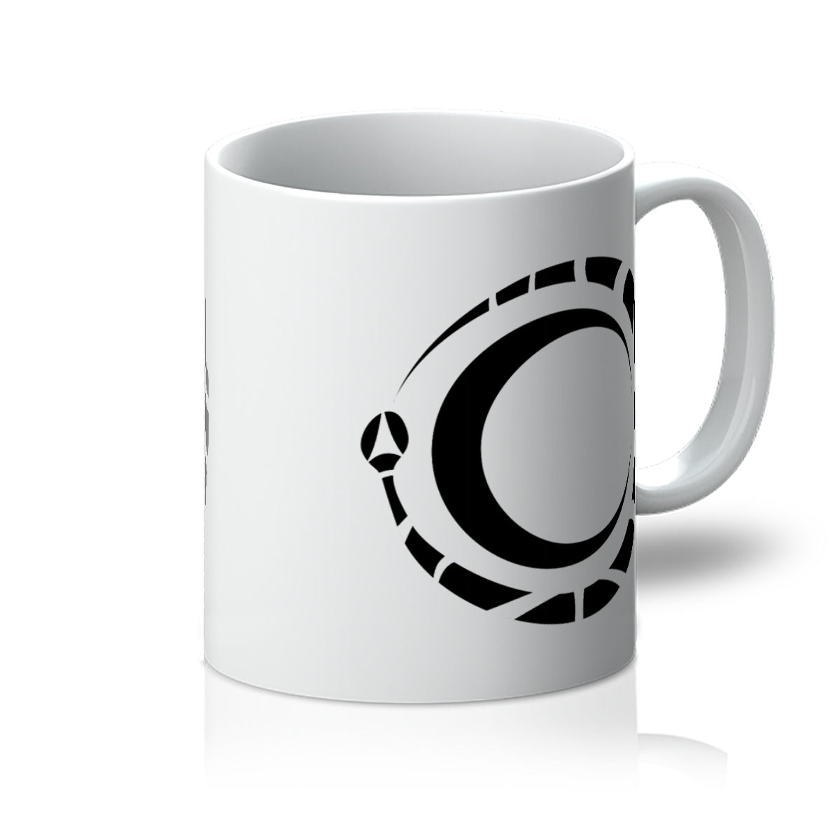 Curly Spiral Snake Mug