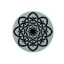 Celtic Star Flower Glass Chopping Board