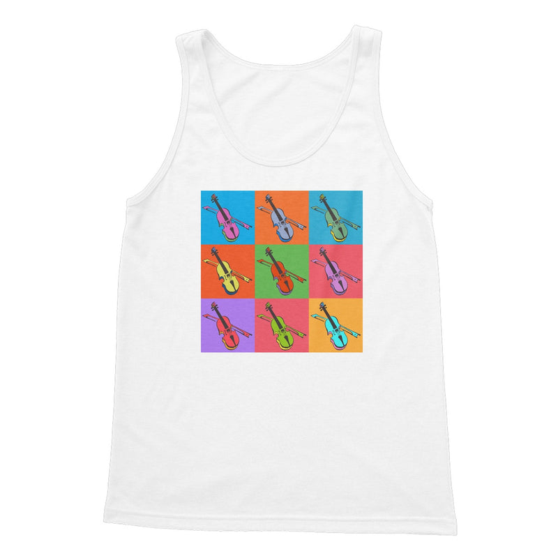 Warhol Style Fiddles Tank Top