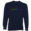 Heartbeat Melodeon in Rainbow Colours Sweatshirt