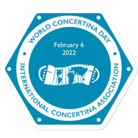 World Concertina Day 2022 Sticker