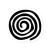 Round Spiral Sticker