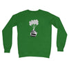 Banksy Style Accordion Crew Neck Sweatshirt