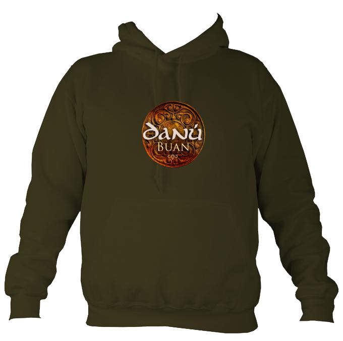 Danú Buan Hoodie-Hoodie-Olive green-Mudchutney