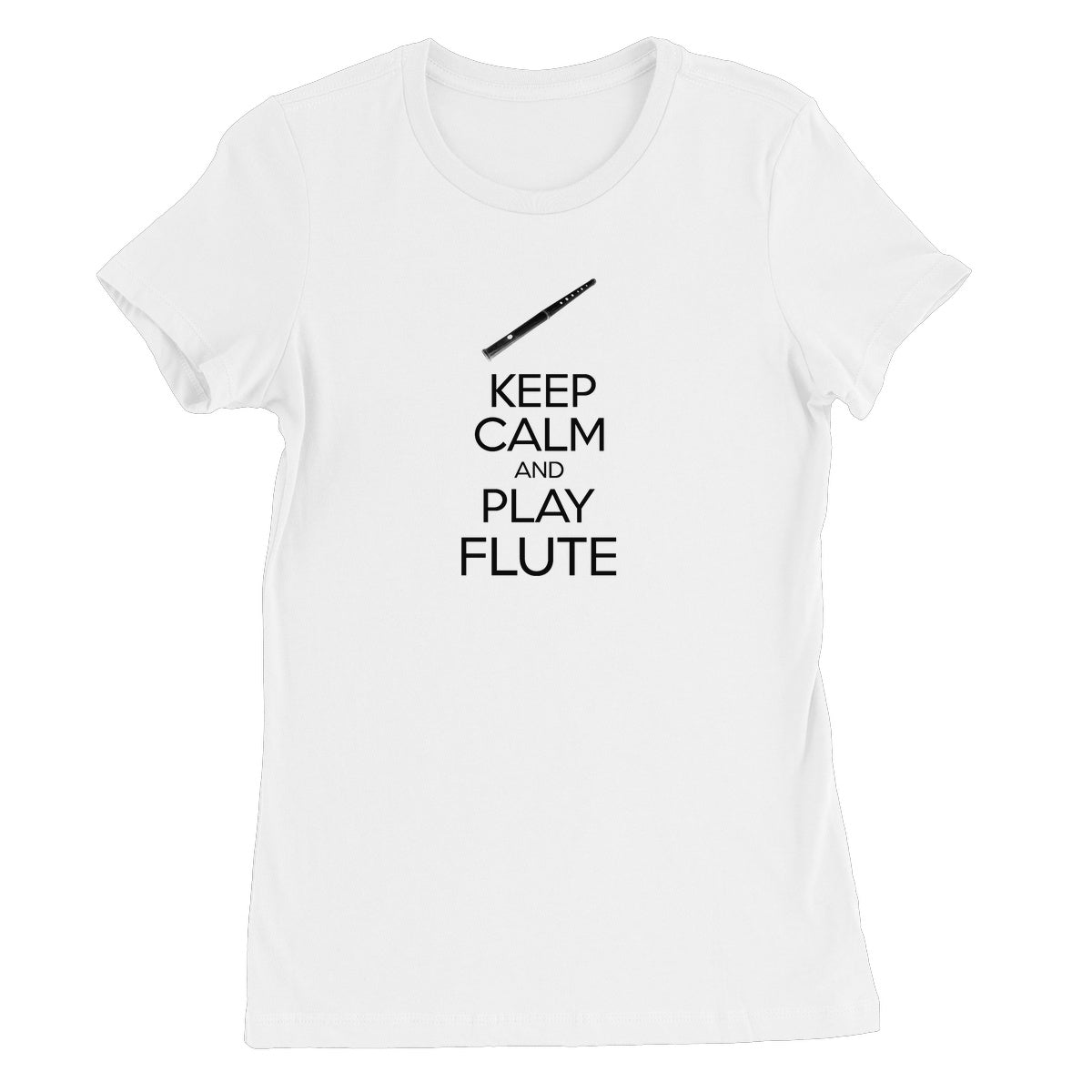 Keep Calm & Play Flute Women's T-Shirt