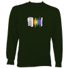 Rainbow Sound Wave Melodeon Sweatshirt