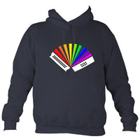 Rainbow Melodeon Hoodie-Hoodie-Denim-Mudchutney