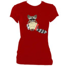 update alt-text with template Cambridge Folk Festival - Design 2 - Women's Fitted T-shirt - T-shirt - White - Mudchutney