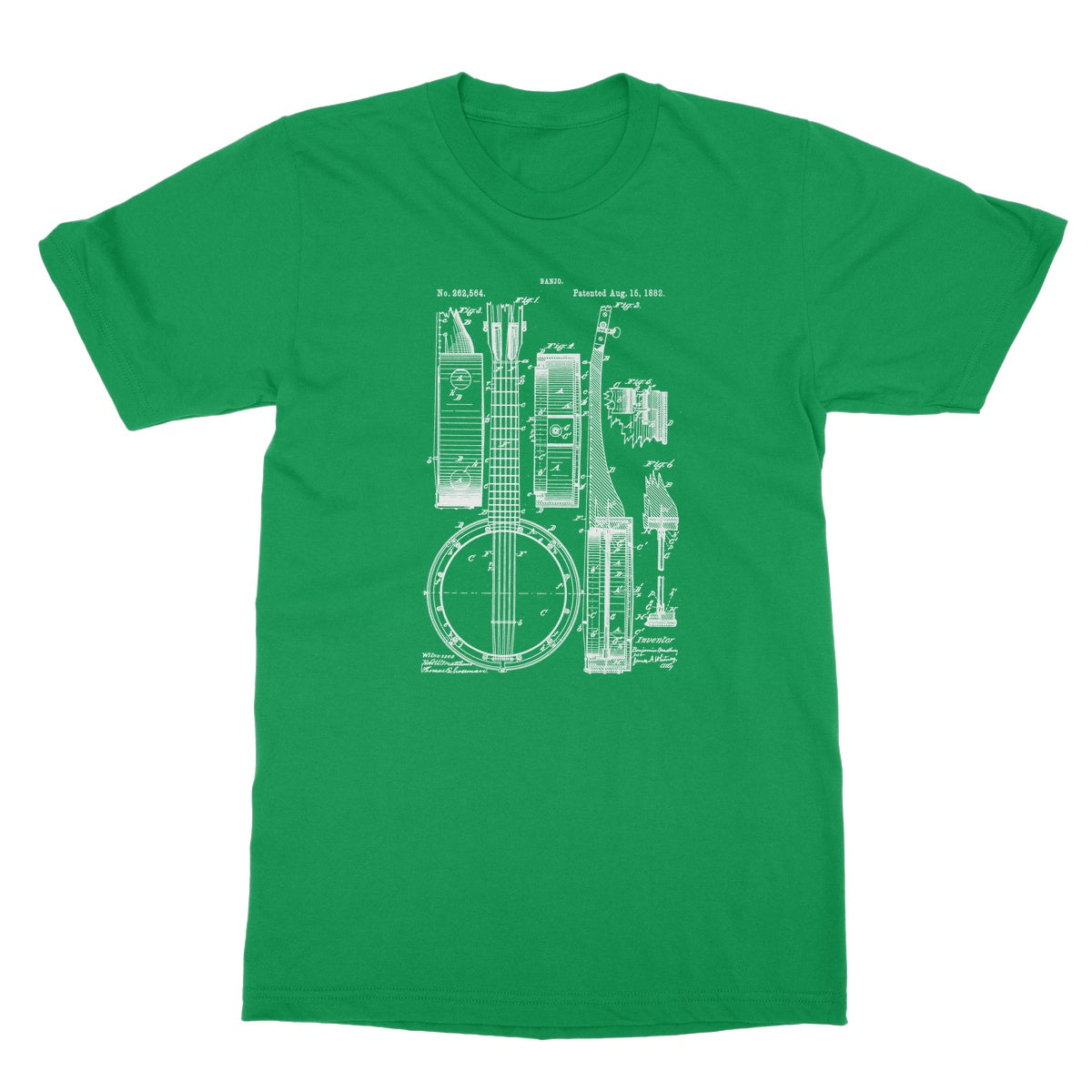 Banjo Patent T-Shirt