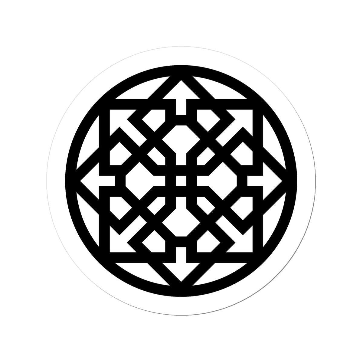 Celtic Key Sticker