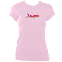 update alt-text with template The Poozies Ladies Fitted T-shirt - T-shirt - Light Pink - Mudchutney